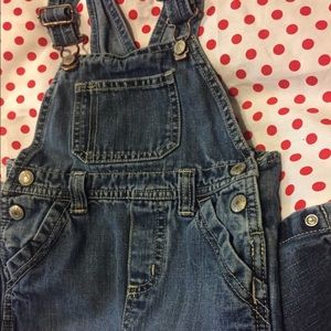 Vintage Overalls Belted Denim Gender Neutral Blue Jean Coveralls